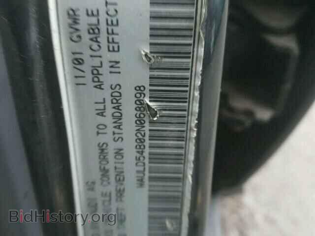 2002 AUDI A6 - VIN: WAULD54B02N068098 - Фото 10