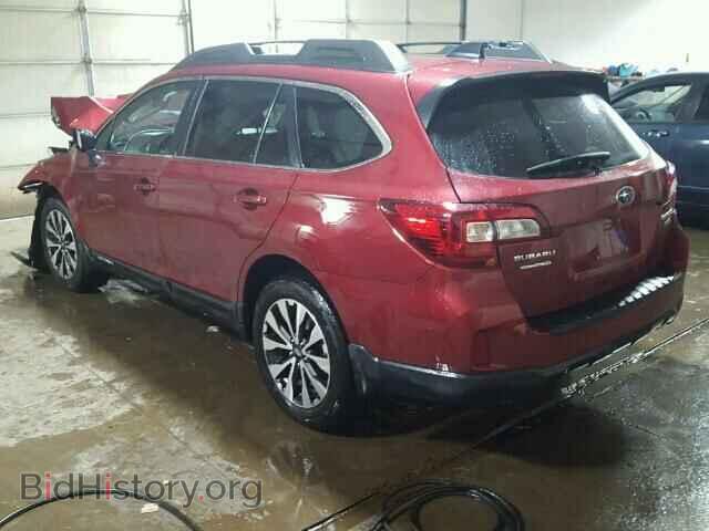 2016 SUBARU OUTBACK - VIN: 4S4BSENC0G3341969 - Фото 3