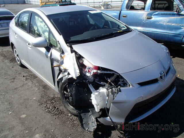 Фотография JTDKN3DU6E0360924 - TOYOTA PRIUS 2014