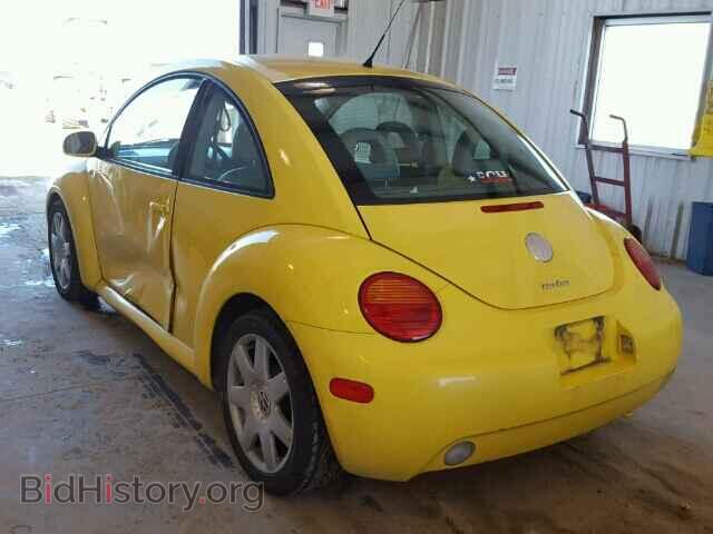 2002 VOLKSWAGEN BEETLE - VIN: 3VWDD21C82M429586 - Фото 3