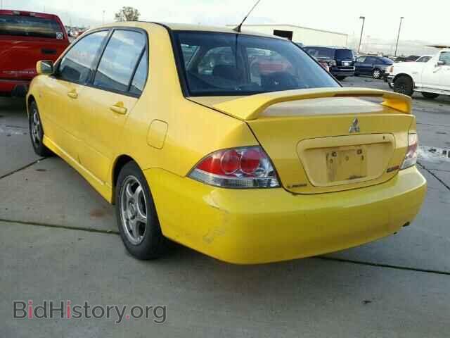 2004 MITSUBISHI LANCER - VIN: JA3AJ86E64U020849 - Фото 3