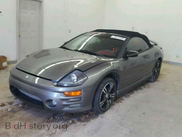 2003 MITSUBISHI ECLIPSE - VIN: 4A3AE55H23E107217 - Фото 2