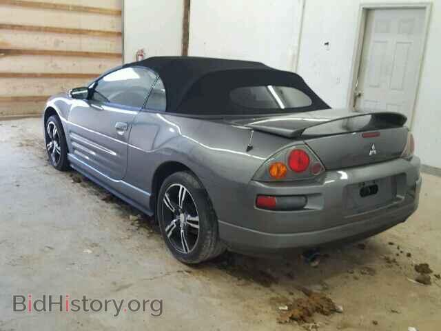 2003 MITSUBISHI ECLIPSE - VIN: 4A3AE55H23E107217 - Фото 3