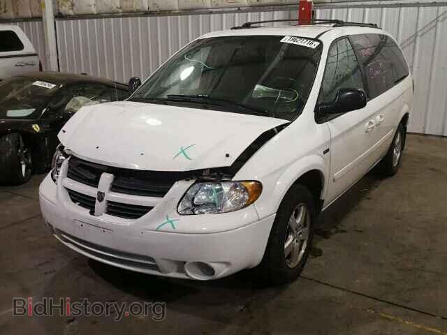 2007 DODGE CARAVAN - VIN: 2D4GP44L57R308581 - Фото 2
