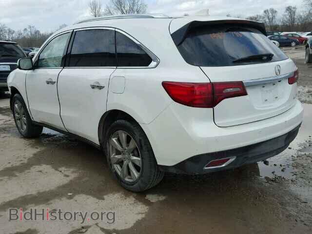 2014 ACURA MDX - VIN: 5FRYD4H86EB001895 - Фото 3