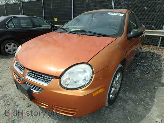2005 DODGE NEON - VIN: 1B3ES56C95D237909 - Фото 2