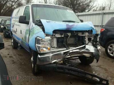 2010 Ford ECONOLINE, white — VIN 1FTNE2EW2ADA33513, Copart