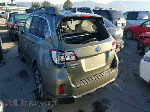 2016 SUBARU OUTBACK - VIN: 4S4BSENC9G3268357 - Фото 3