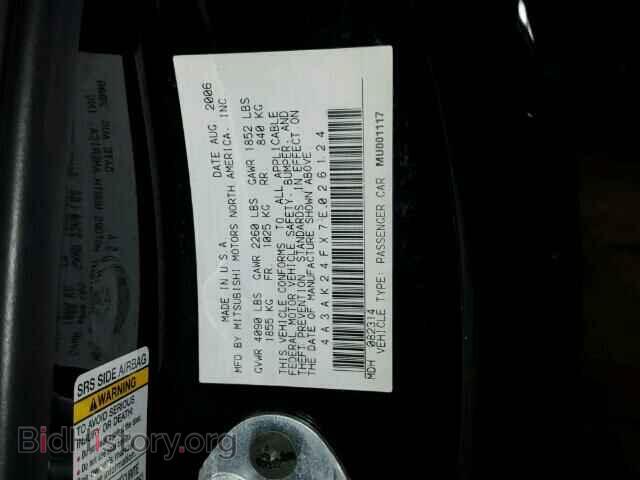 2007 MITSUBISHI ECLIPSE - VIN: 4A3AK24FX7E026124 - Photo 10