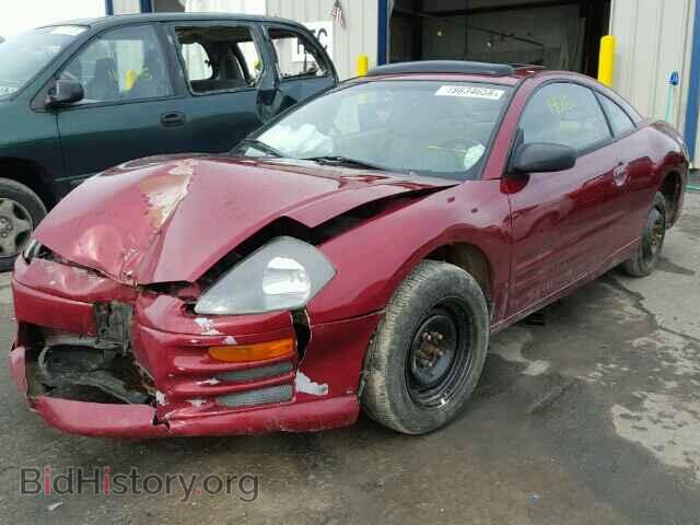 2001 MITSUBISHI ECLIPSE - VIN: 4A3AC44G31E034073 - Photo 2