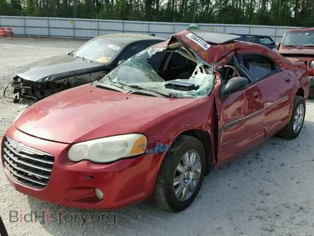 2004 CHRYSLER SEBRING - VIN: 1C3EL66RX4N412414 - Фото 2