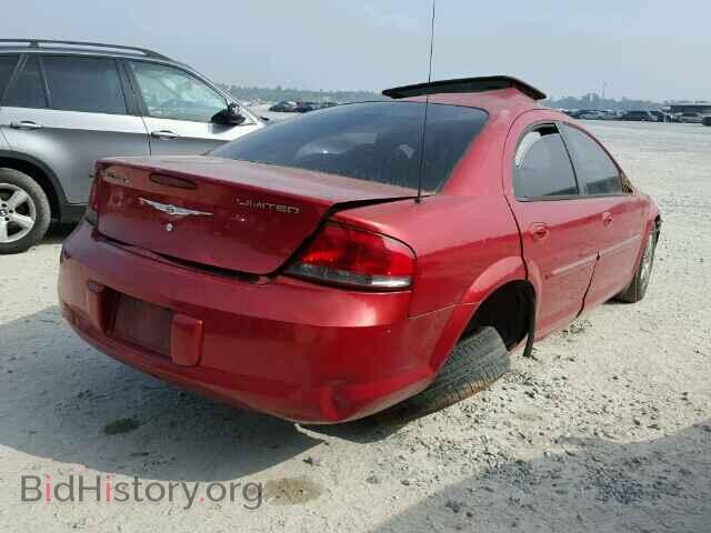 2004 CHRYSLER SEBRING - VIN: 1C3EL66RX4N412414 - Фото 4