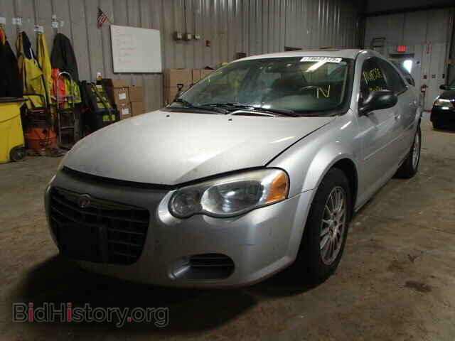 2004 CHRYSLER SEBRING - VIN: 1C3EL46XX4N408706 - Фото 2