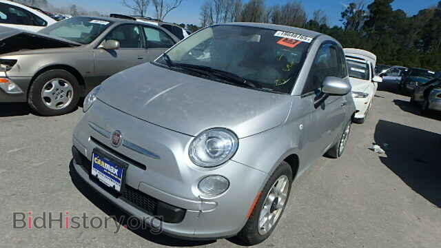 2013 FIAT 500 - VIN: 3C3CFFAR9DT672471 - Фото 2