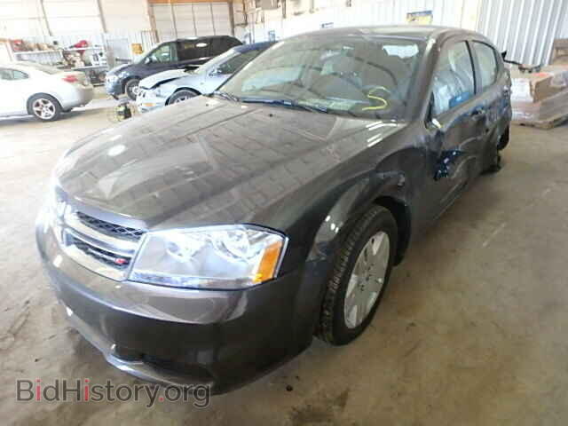 2014 DODGE AVENGER - VIN: 1C3CDZAB2EN219059 - Фото 2