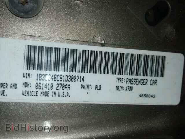 2001 DODGE NEON - VIN: 1B3ES46C81D300714 - Фото 10