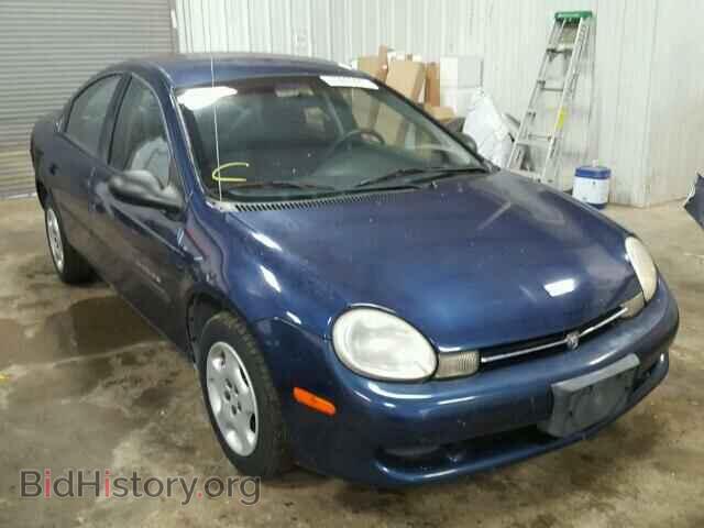 Фотография 1B3ES46C11D132723 - DODGE NEON 2001