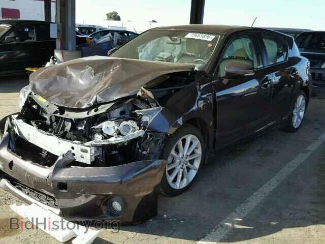 2012 LEXUS CT 200 - VIN: JTHKD5BH5C2110417 - Фото 2