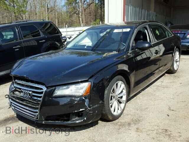 2011 AUDI A8 - VIN: WAURVAFD8BN005555 - Фото 2
