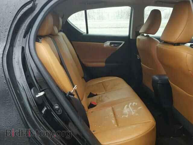 2012 LEXUS CT 200 - VIN: JTHKD5BH2C2079675 - Фото 6