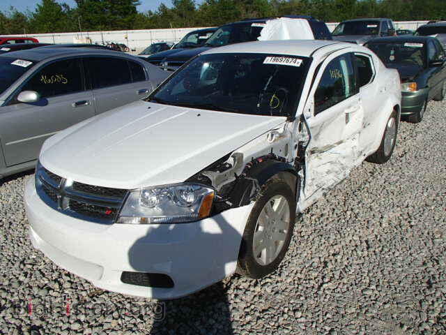 2013 DODGE AVENGER - VIN: 1C3CDZAG5DN749620 - Photo 2