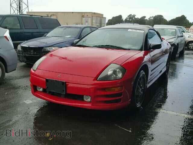 2001 MITSUBISHI ECLIPSE - VIN: 4A3AE55H81E004168 - Photo 2