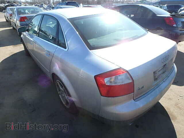 2002 AUDI A4 - VIN: WAULT68E62A085637 - Фото 3