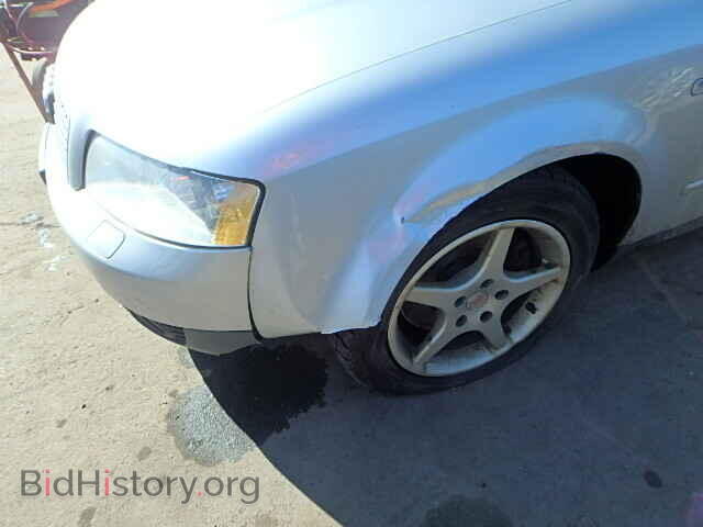 2002 AUDI A4 - VIN: WAULT68E62A085637 - Фото 9