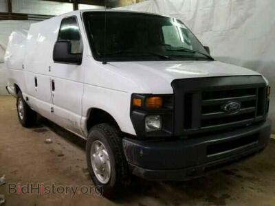 2014 Ford ECONOLINE, white — VIN 1FTNS2EW1EDA00419, Copart
