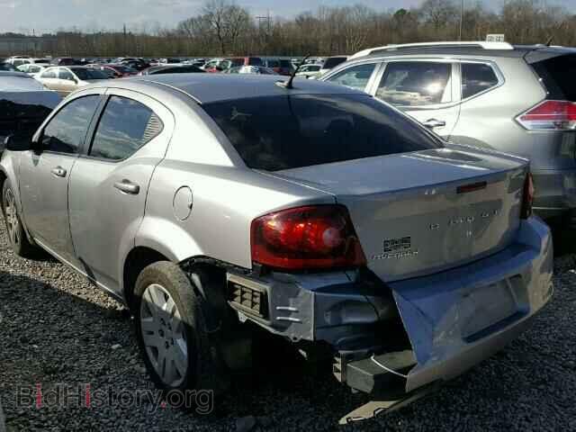 2014 DODGE AVENGER - VIN: 1C3CDZAB0EN126525 - Фото 3