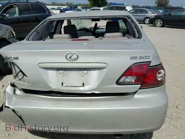 2003 LEXUS ES300 - VIN: JTHBF30G436011668 - Фото 9