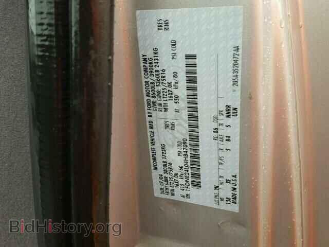 2004 FORD ECONOLINE - VIN: 1FDNE24L04HB47090 - Фото 10