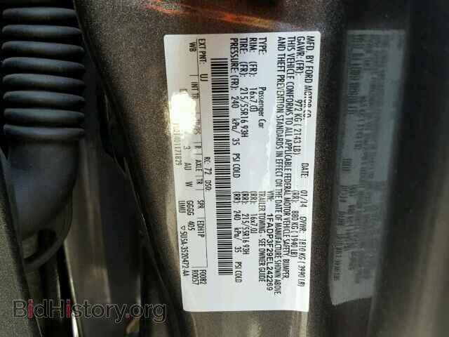 2014 FORD FOCUS - VIN: 1FADP3F29EL242269 - Photo 10