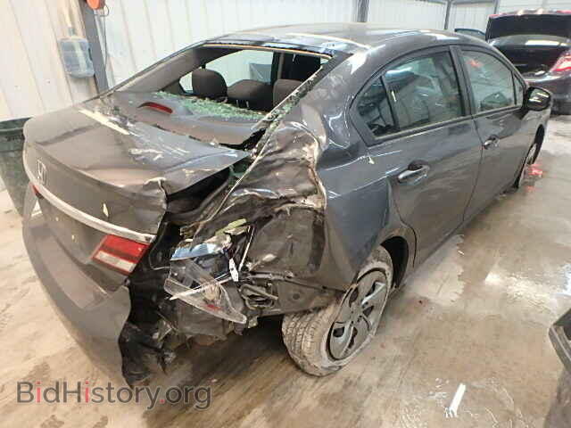 2013 HONDA CIVIC - VIN: 2HGFB2F59DH511132 - Фото 4