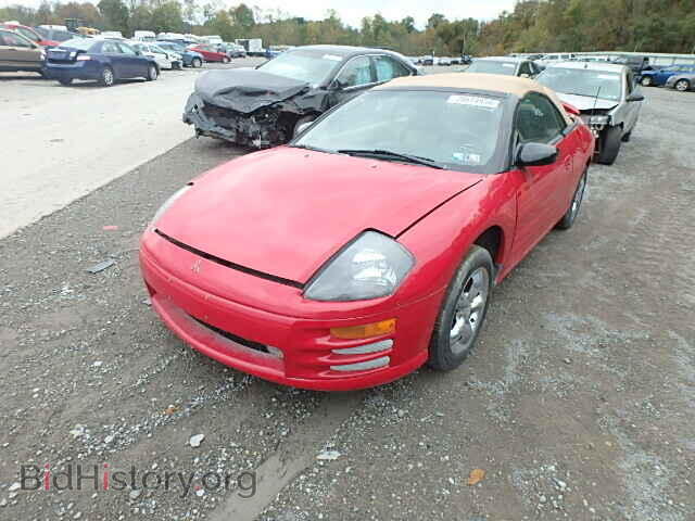 2001 MITSUBISHI ECLIPSE - VIN: 4A3AE35G11E005142 - Photo 2
