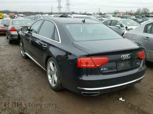 2014 AUDI A8 - VIN: WAUR2AFD7EN011778 - Фото 3