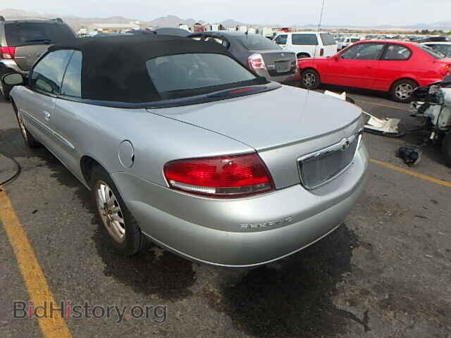 2001 CHRYSLER SEBRING - VIN: 1C3EL55U61N688391 - Фото 3