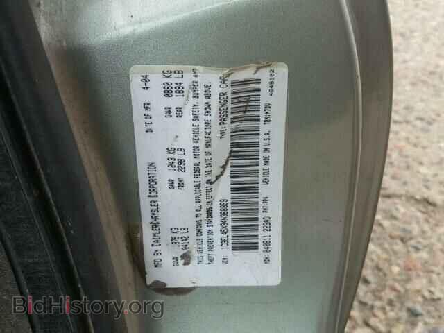 2004 CHRYSLER SEBRING - VIN: 1C3EL45X84N368899 - Фото 10