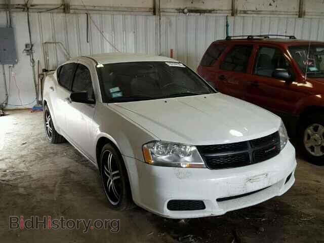 Photo 1C3CDZAB7DN752300 - DODGE AVENGER 2013