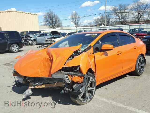 2014 HONDA CIVIC - VIN: 2HGFB6E55EH700080 - Фото 2