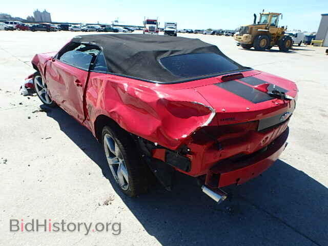 2012 CHEVROLET CAMARO - VIN: 2G1FC3D34C9195286 - Фото 3
