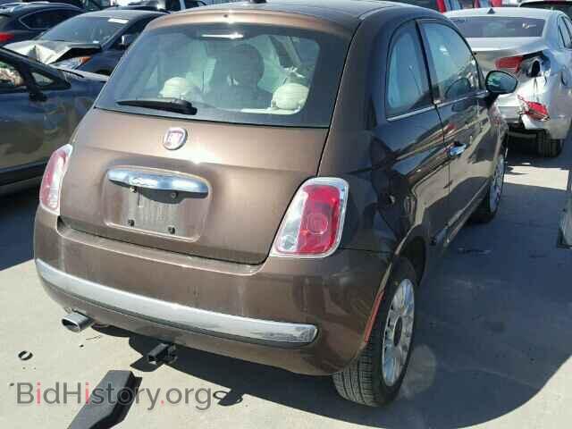 2012 FIAT 500 - VIN: 3C3CFFCR2CT128325 - Фото 4