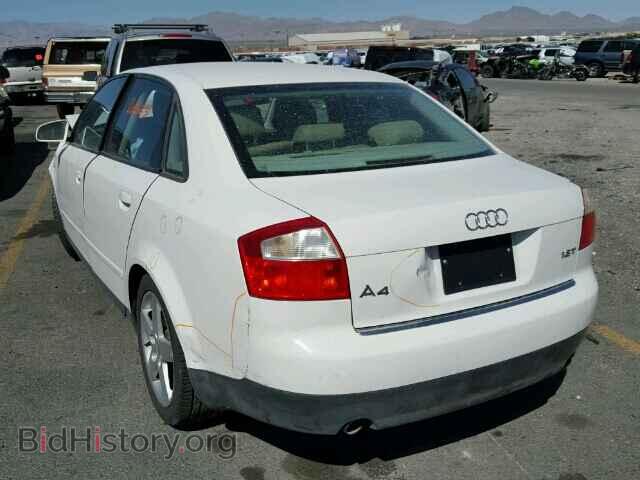 2002 AUDI A4 - VIN: WAUJC68E52A285836 - Фото 3