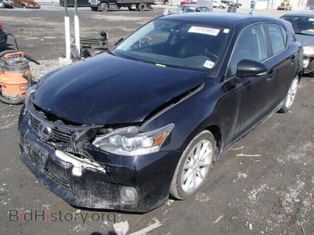 2011 LEXUS CT 200 - VIN: JTHKD5BH8B2013307 - Фото 2