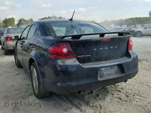2014 DODGE AVENGER - VIN: 1C3CDZAG4EN218703 - Фото 3