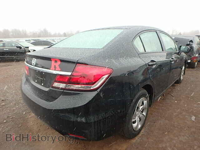 2014 HONDA CIVIC - VIN: 19XFB2F55EE229680 - Фото 4