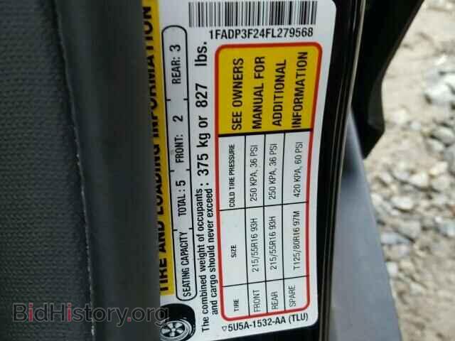 2015 FORD FOCUS - VIN: 1FADP3F24FL279568 - Photo 10