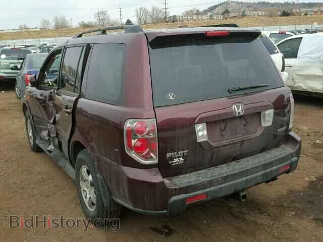 2007 HONDA PILOT - VIN: 2HKYF185X7H518749 - Фото 3
