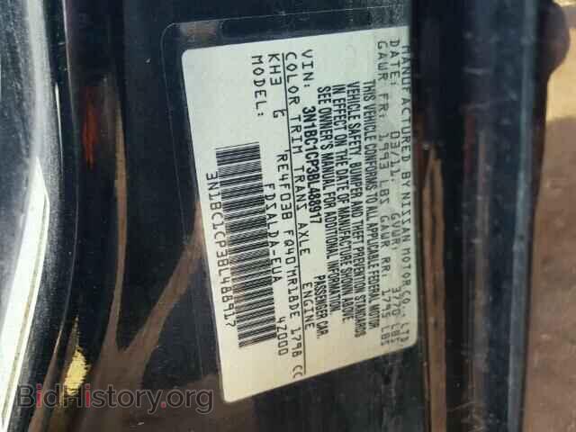 2011 NISSAN VERSA - VIN: 3N1BC1CP3BL488917 - Photo 10