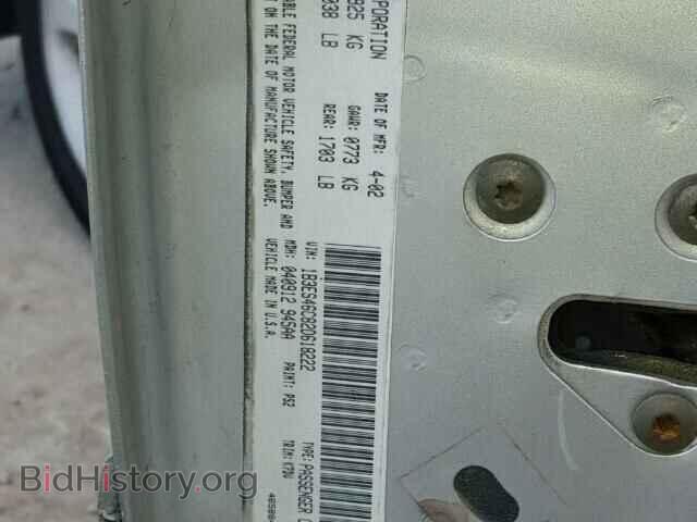 2002 DODGE NEON - VIN: 1B3ES46C82D618222 - Фото 10